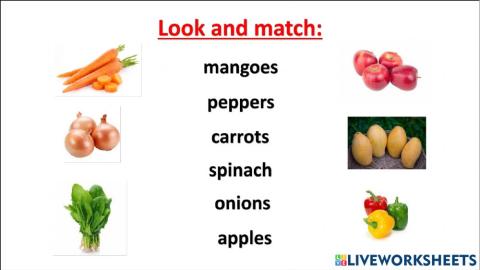 Unit5-Vegetables and fruit