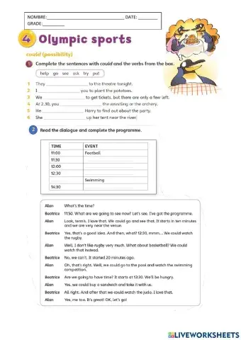 Could for possibility