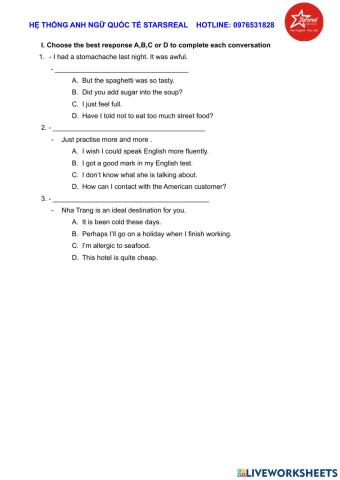 Bttn g9 test yourself 3