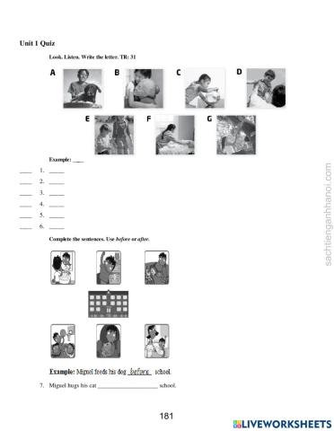 OW3 - Unit 1 - A helping hand