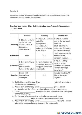 IE3, Unit 5, Grammar and Vocabulary, Exercise 5