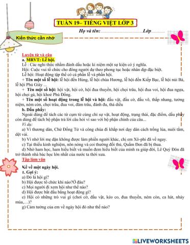 MRVT: Lễ Hội. Dấu phẩy