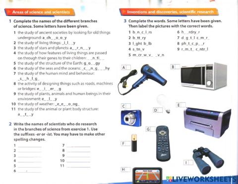 Science and technology