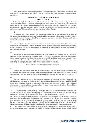 Reading and Use of English