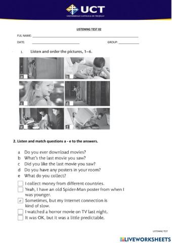 Listening 2