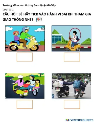 Kĩ năng đội mũ bảo hiểm