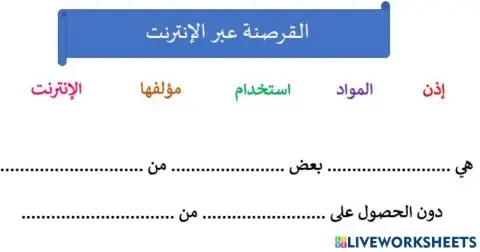 القرصنة عبر الانترنت