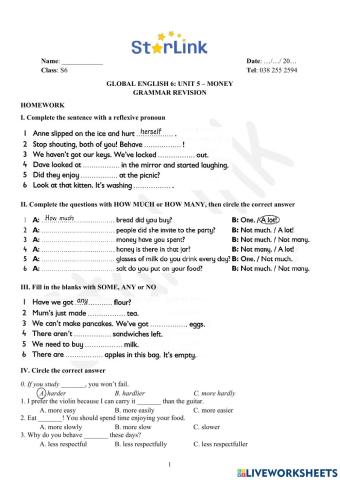Viet Teacher-S6-WEEK 21-U5-GRAMMAR REVISION