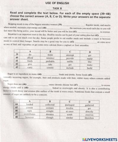 Use of English Extra 1-9