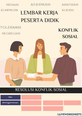 LKPD RESOLUSI KONFLIK 1