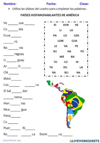 Países Hispanohablantes de América