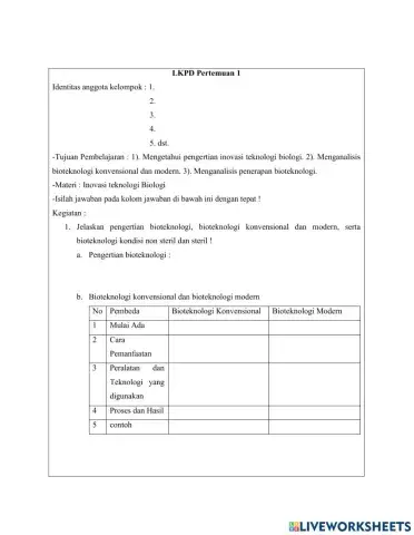 Bioteknologi