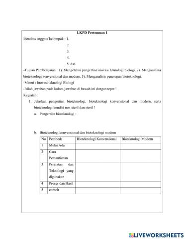 Bioteknologi