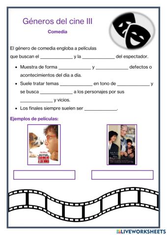 Géneros del cine III - Comedia