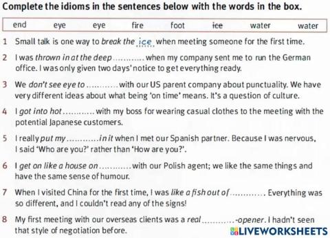 Chapter 7 : Cultures