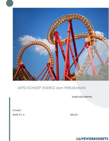 LKPD Konsep Energi
