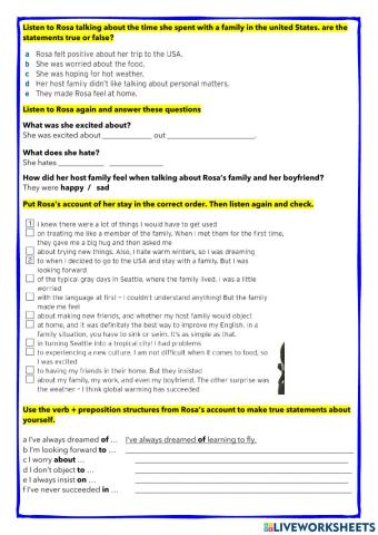 Listening: a time in the usa