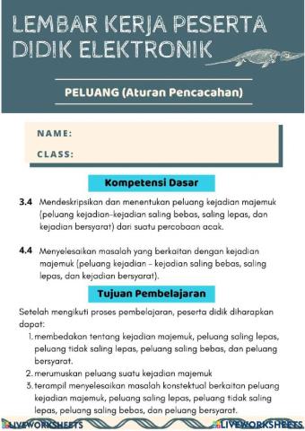 Kejadian saling lepas