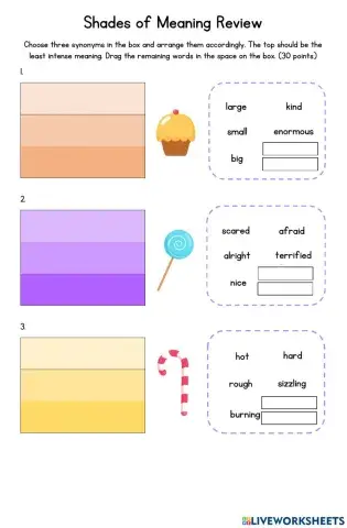 Shades of Meaning Practice