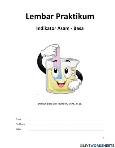 Indikator Asam - Basa