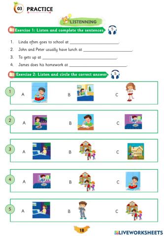 Unit 20. What does your father do listening