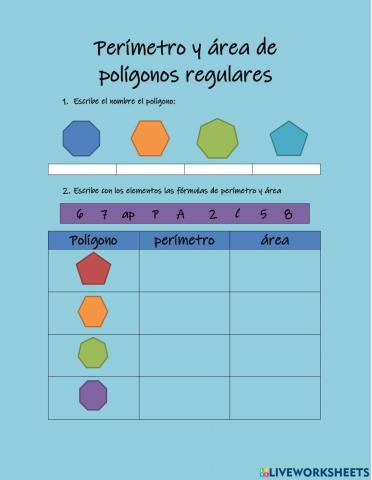 Polígonos regulares