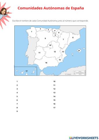 Comunidades Autónomas