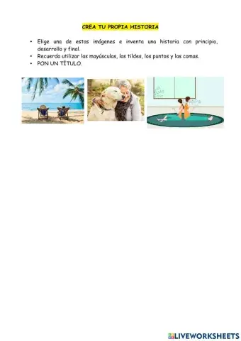 Crea tu propia historia