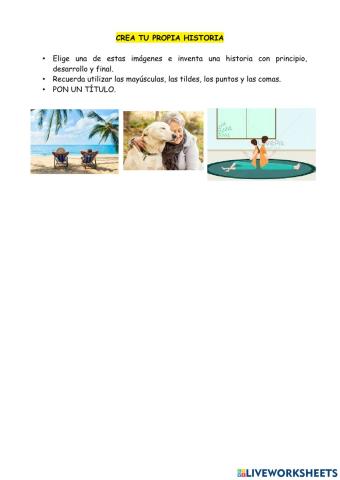 Crea tu propia historia