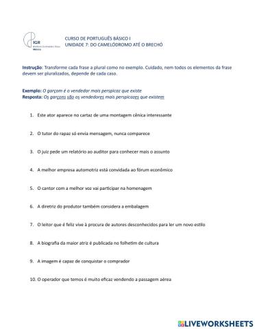 Plural de palavras terminadas em vogal, -R-, -Z- e -M-