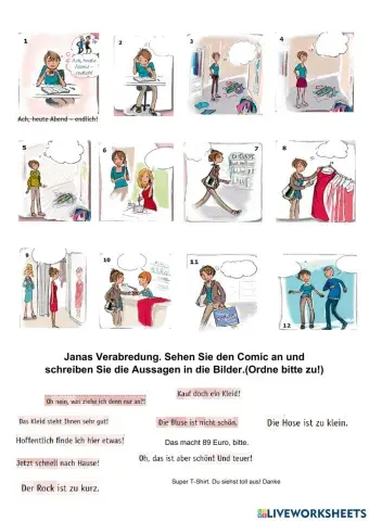 Übung Kapitel 11 - Kleidung