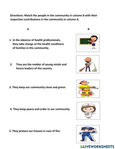 My Community Helpers