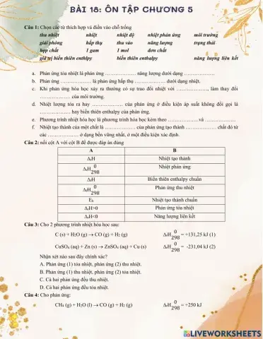 Năng lượng hóa học