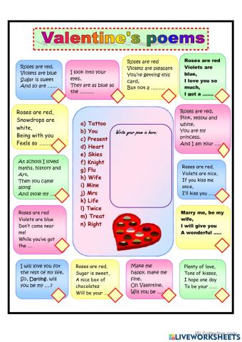 Valentine-s poems