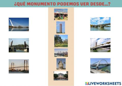 ¿qué monumento podemos ver desde...?