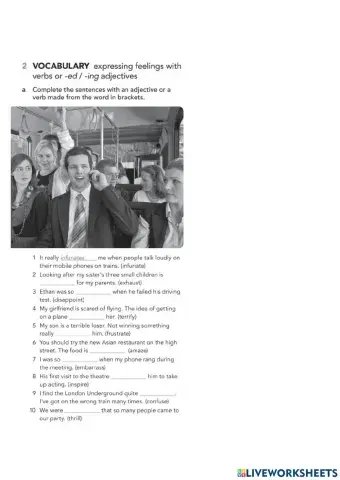 Expressing feelings upper intermediate