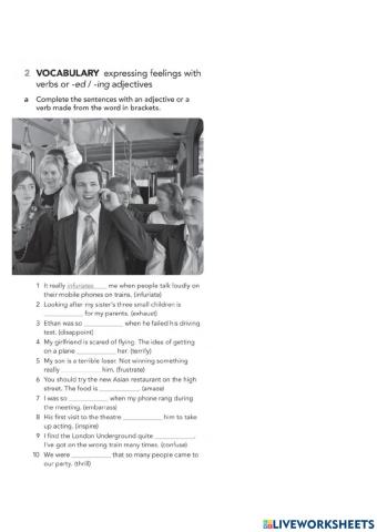 Expressing feelings upper intermediate