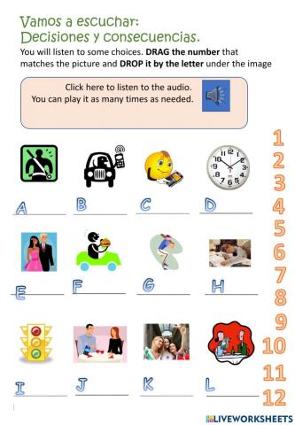 Listening: Decisiones y consecuencias