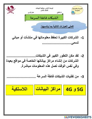 الشبكات فائقة السرعة