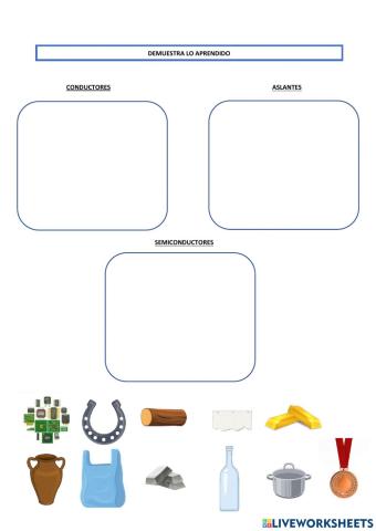 Materiales conductores-aislantes