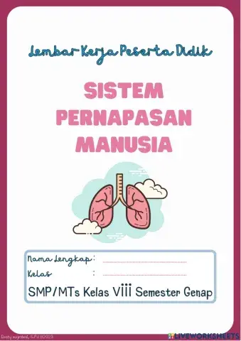Sistem Pernapasan Manusia IPA SMP Kelas 8