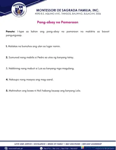 Pang-abay na Pamaraan