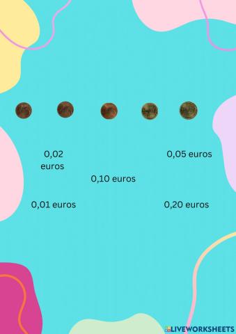 Decimales monedas