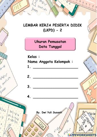 Ukuran Pemusatan Data Tunggal