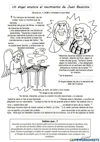 Historia de juan el bautista