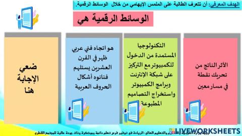 مفهوم الوسائط الرقمية