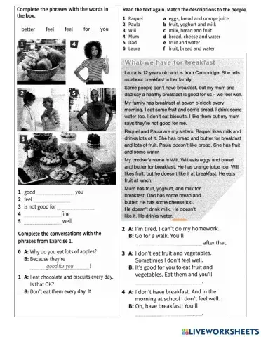 Prepare A1 NUS u9 Feel better