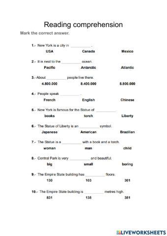 The best city - New York