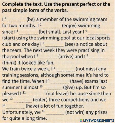 Present perfect vs. past simple