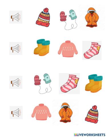 Topic: winter clothes